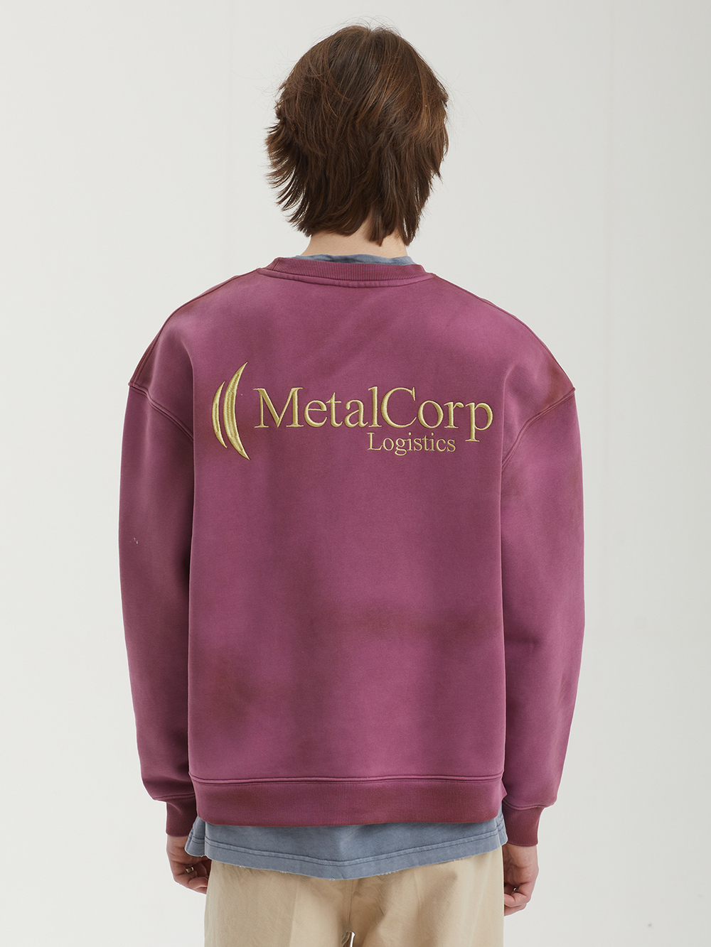 Мужская Толстовка Metalcorp Crewneck