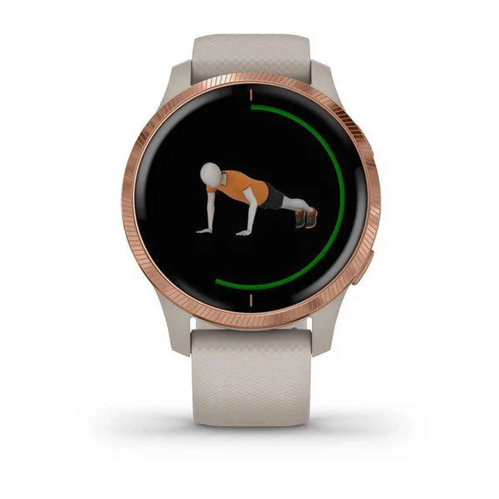 Часы для фитнеса Garmin Venu, песочного цвета, 010-02173-23