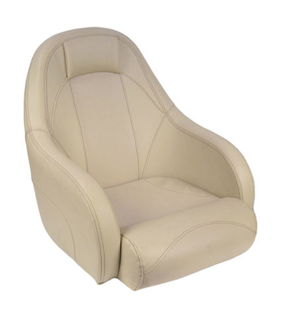 Кресло OCEAN 51 мягкое, подставка, обивка бежевый винил