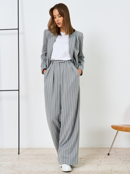 Брюки STRAIGHT GRAY