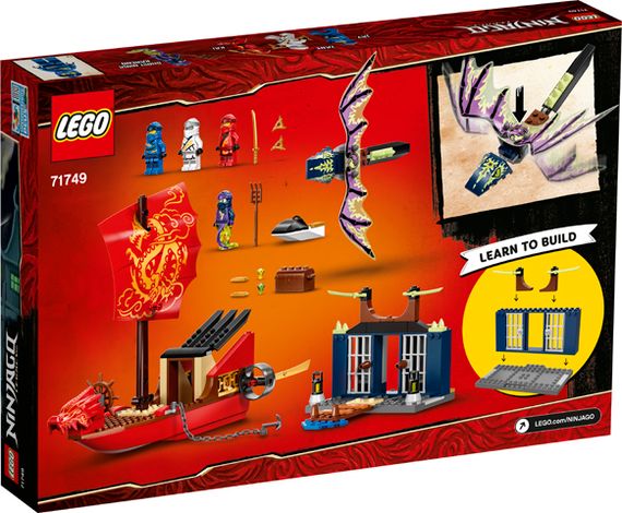 Lego Ninjago Final Flight of Destiny&#39;s Bounty