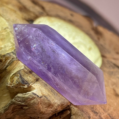 39582 Аметист Кристалл двухконечный 40мм