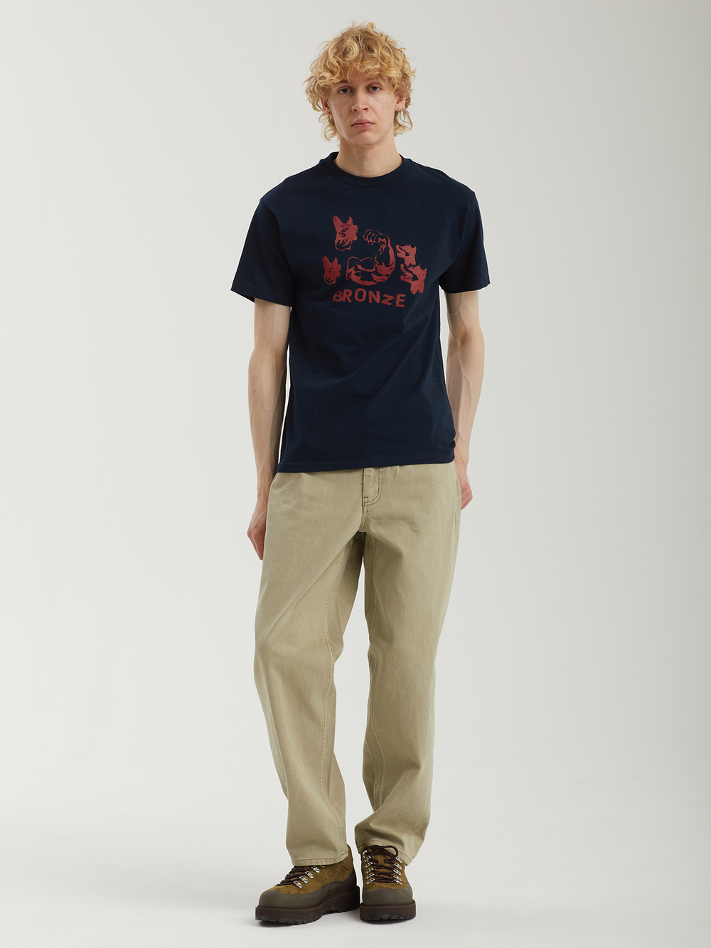 Мужская Футболка Dog Muscle