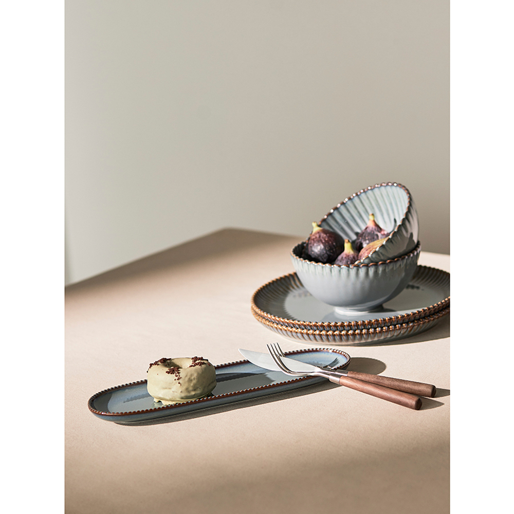 Набор из двух тарелок темно-серого цвета из коллекции kitchen spirit, 26 см