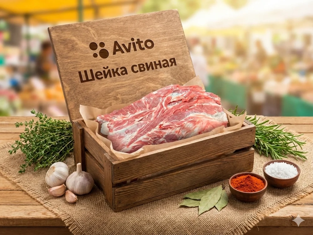 Шейка свиная охлаждённая