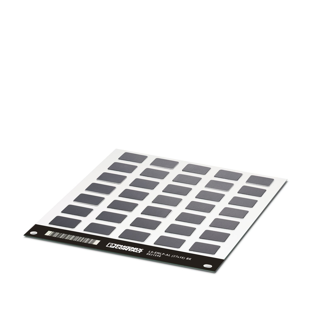 0831876 - LS-EMLP-AL (27X18) BK CUS - Маркеры для устройств