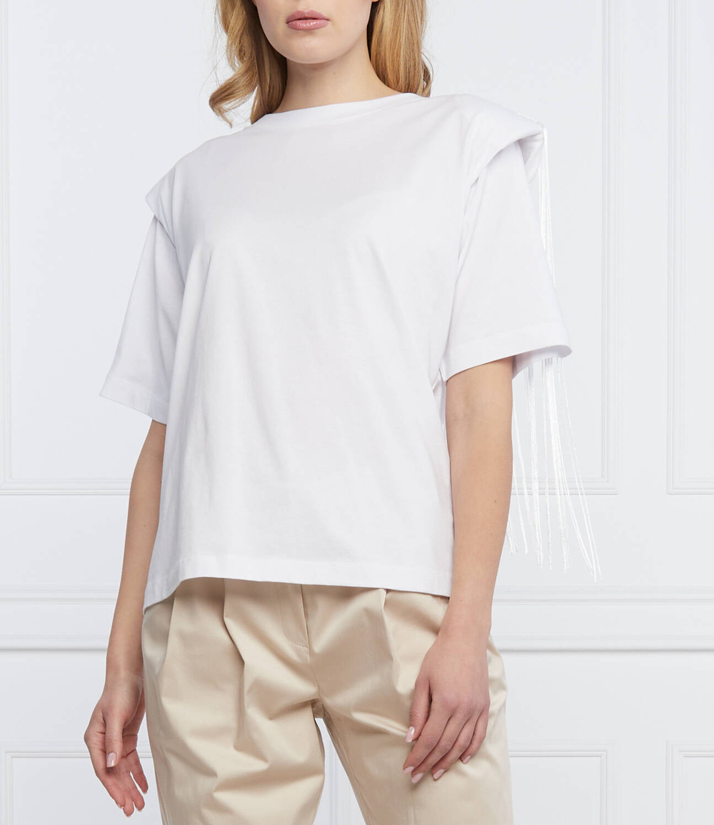 футболка kranj Silvian Heach - белый(CVP22024TS)