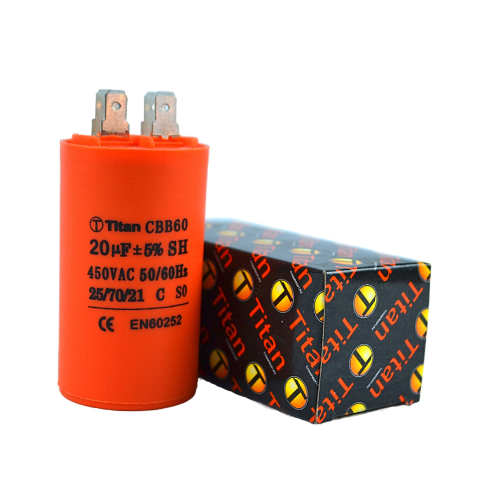 Пусковой конденсатор CBB60 20мкф