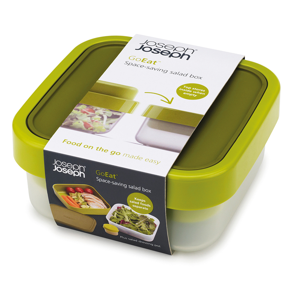 Ланч-бокс для салатов компактный goeat™  зелёный