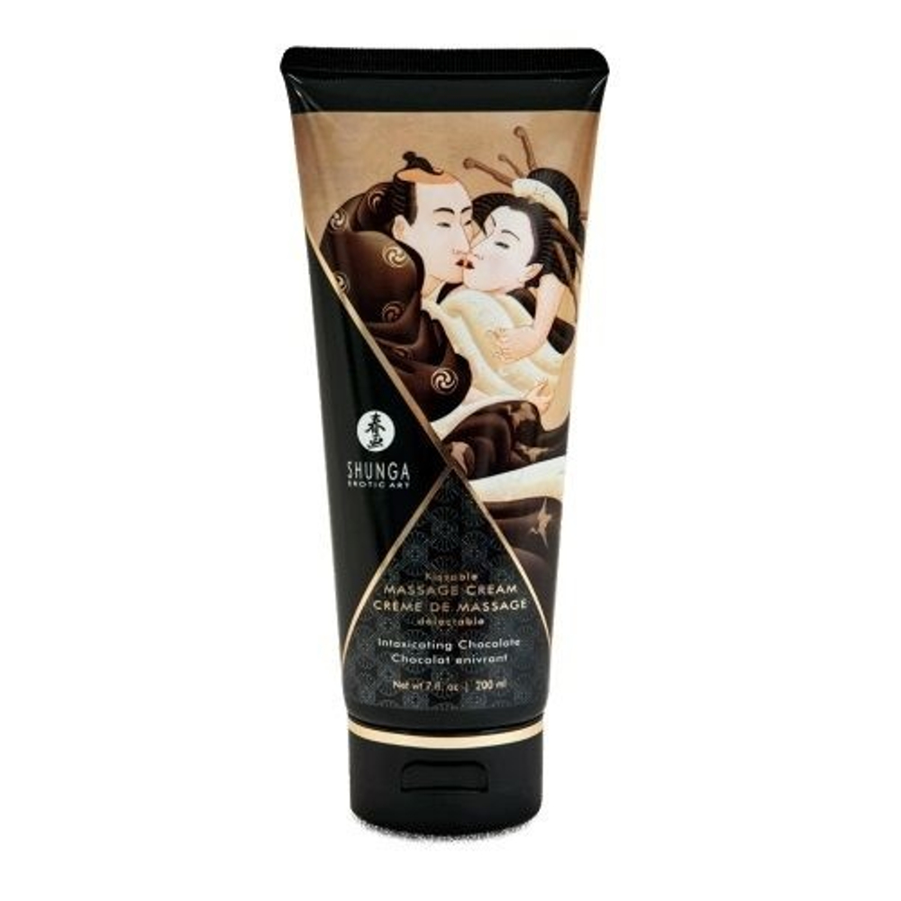 Массажный крем для тела с ароматом шоколада Shunga Intoxicating Chocolate