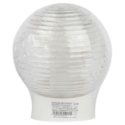 Светильник ЭРА НБП 01-60-004 с наклонным основанием Гранат стекло IP20 E27 max 60Вт D150 шар