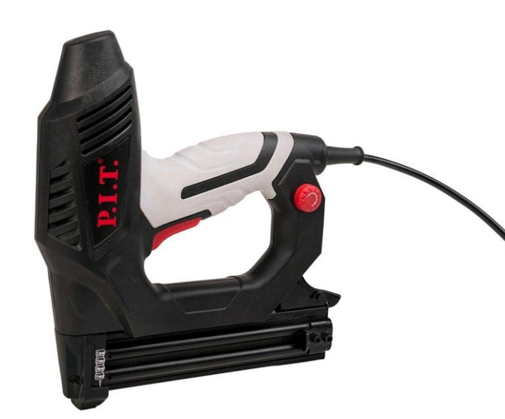 Степлер электрический PST6001-C (ск-ть 20шт/м, маг.100шт, скобы18ga,дл.15-25мм, гвозд18ga,дл15-32мм)