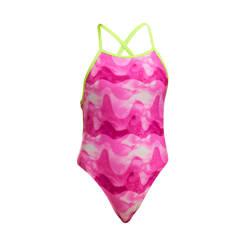 Купальник FUNKITA Girl's Pink Caps