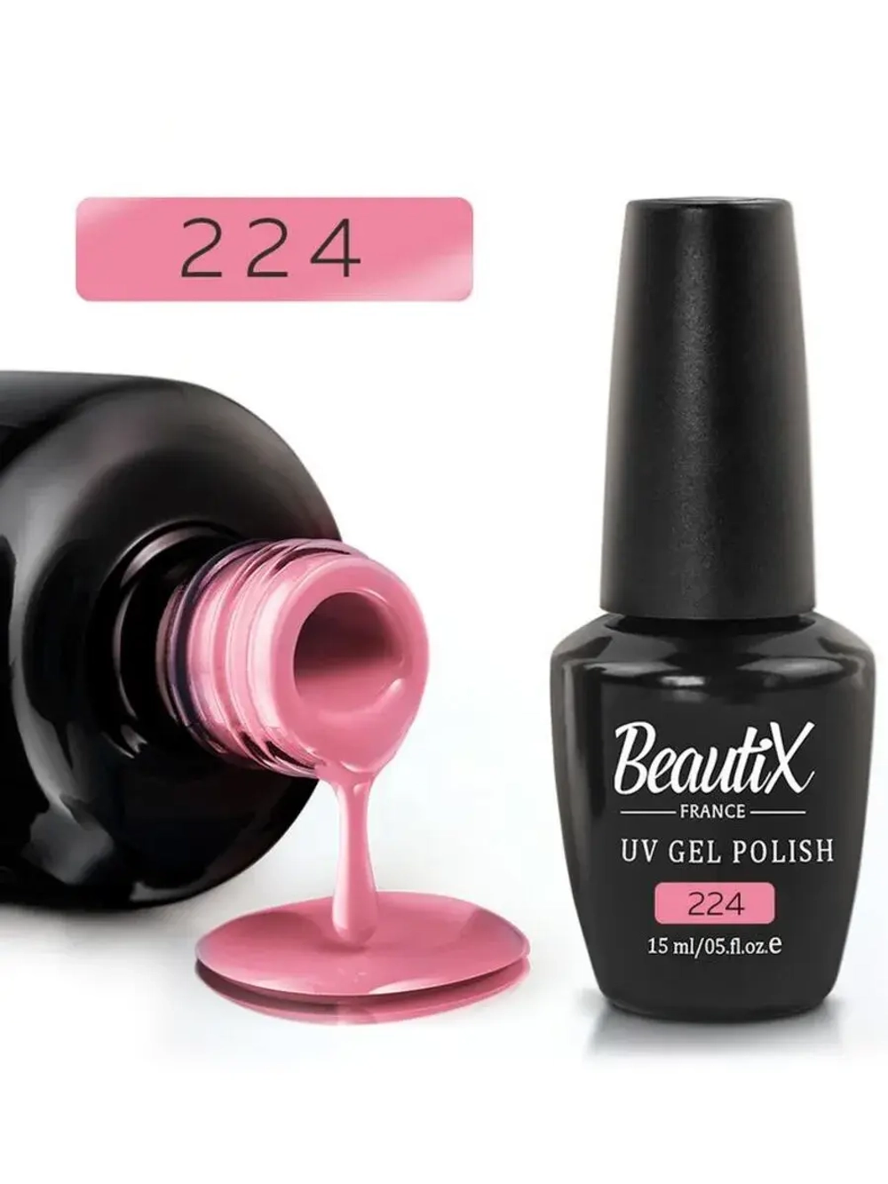 Beautix Гель-лак UV Gel Polish, 15 мл №224