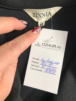 Жакет Zinnia лаконичный, маркировка 11, визуально на 46 размер, новый