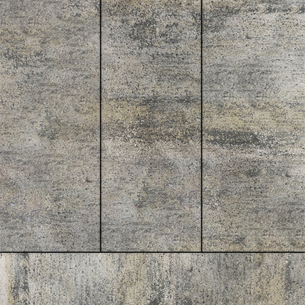 Тротуарная плитка ПРЯМОУГОЛЬНИК 900х300 мм - Искусственный камень Базальт