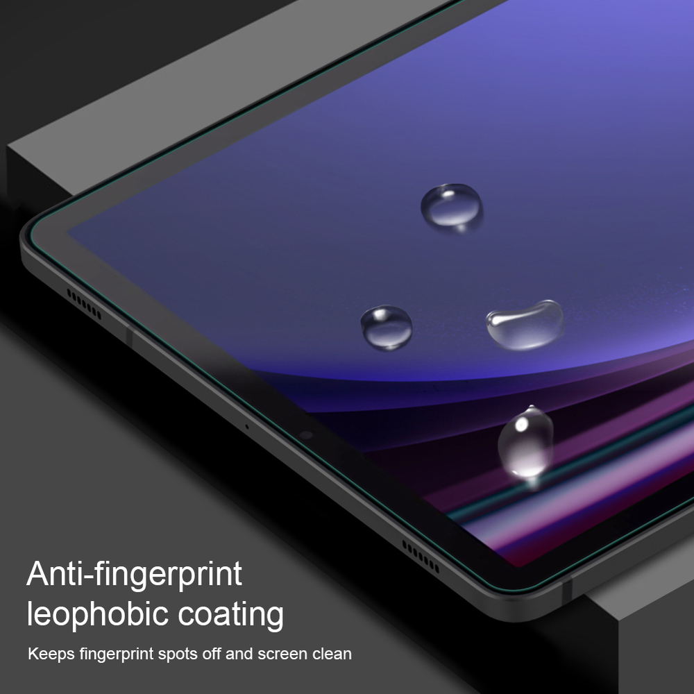 Антибликовое закаленное стекло от Nillkin для планшета Samsung Galaxy Tab S9, S9 FE и S10 FE, толщина 0,3мм, серия Anti-Explosion Glass Screen Protector