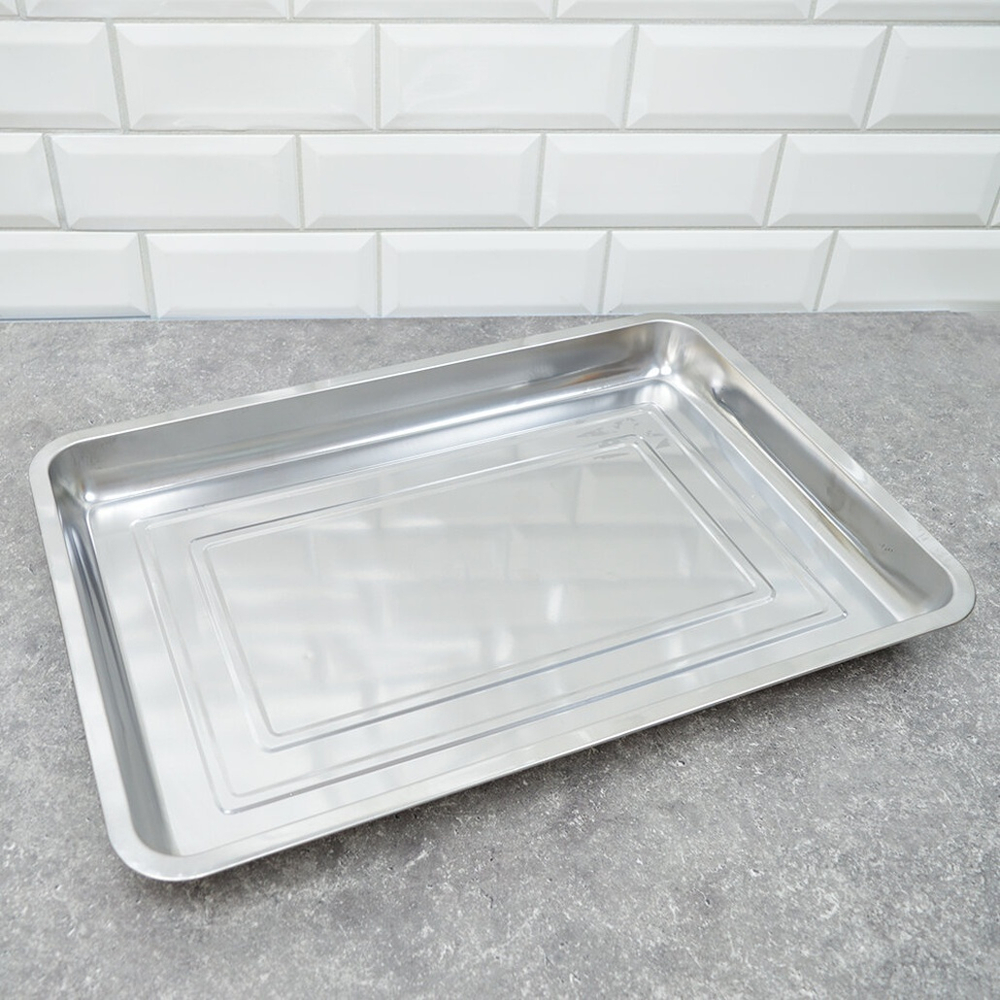Лоток-поднос 50*35*4,8см нерж глубокий