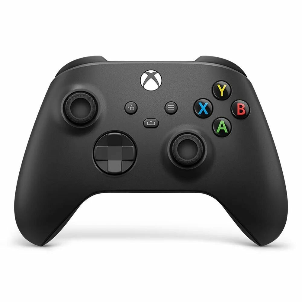 Беспроводной геймпад Xbox Series Carbon Black, с вибрацией и обратной связью