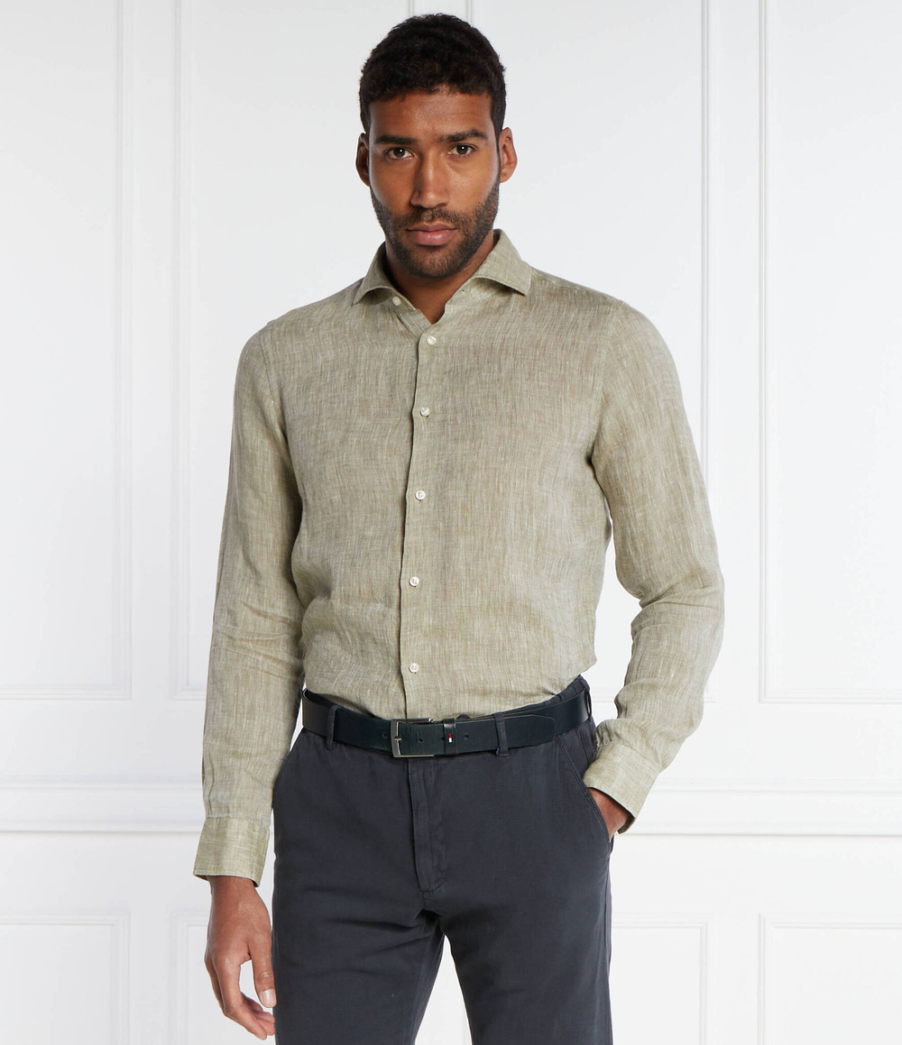 Льняная рубашка 146Pai-W Joop! - оливковый(30041389)