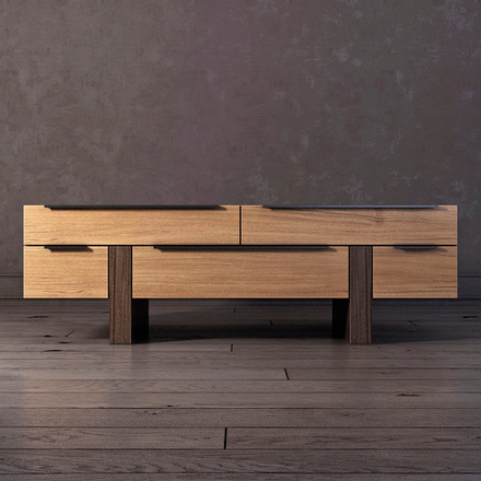 Журнальный столик 5 ящиков "Otto"