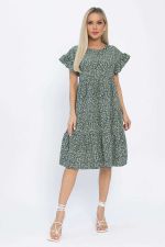 Платье Лапушка (зеленое) П13536-18М LT Collection