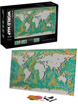 Конструктор Большая карта мира 11695 деталей