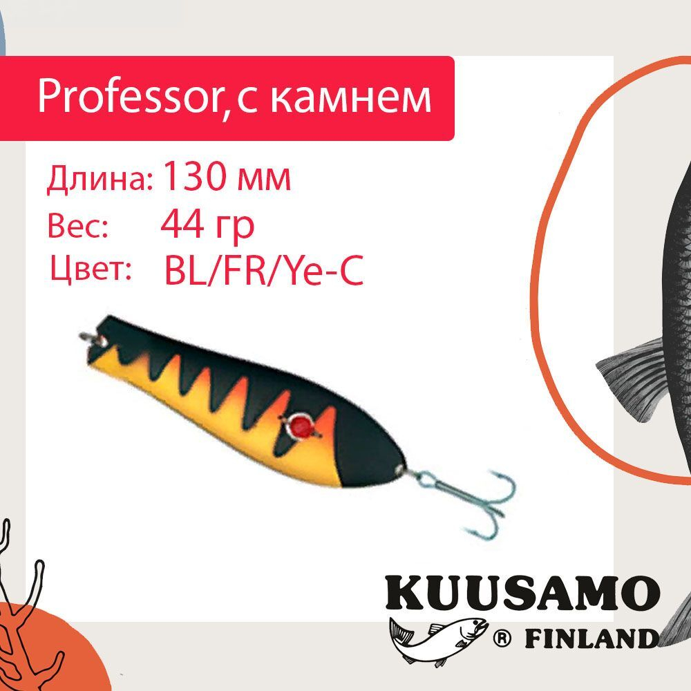 Блесна для рыбалки Kuusamo Professor