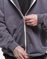 Zip-Up Hoodie LOGO Castlerock