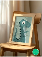 Постер в детскую мальчику 30х40 см декор на стену