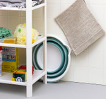 Ведро ФЛЕКС 5 л складное, носик для слива, отверстие для подвешивания, материал- полипропилен, ТЭП М2414