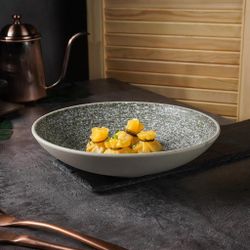 Салатник 850 мл d 23,6 см h5,8 см глазурь Glossy Stone Untouched Taiga P.L. Proff Cuisine [1]