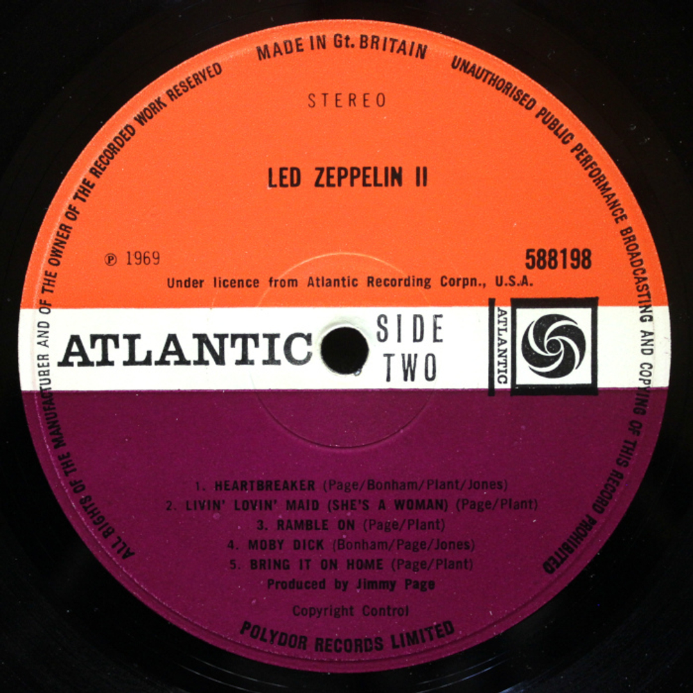 Led Zeppelin / Led Zeppelin II (LP)