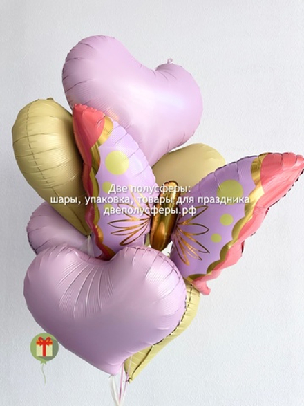 Фонтан из шаров Бабочка