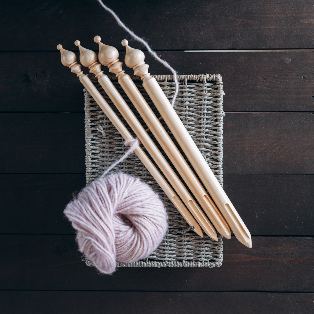 Набор брумстиков (палочек) для перуанского вязания. BrN1