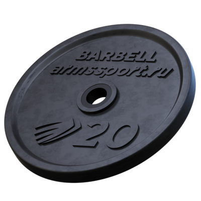 Диск Олимпийский ARMSsport 20 кг Barbell ЕВРО-КЛАССИК