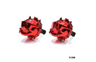 Ароматизатор-игрушка -на обдув- Собачки ПИТБУЛЬ - YC-35RD Red