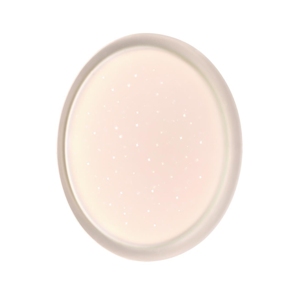 7774/DLN PALE SN 110 Светильник пластик/белый "зв. небо" LED 48Вт 3000/4000/6000К D400 IP43 CCT JOLLY