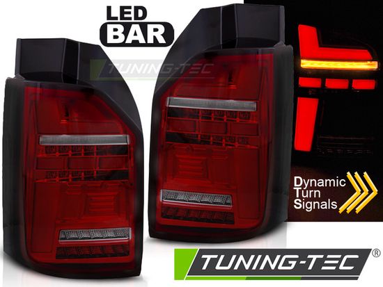 Фонари LED BAR RED WHITE SEQ для VW T6/T6.1
