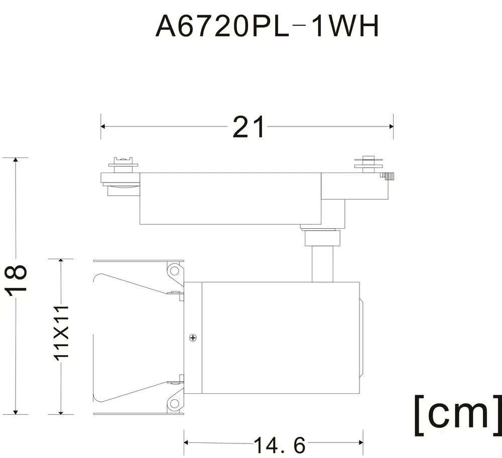Трековый светильник Arte Lamp