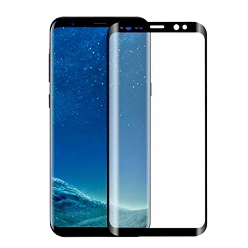 Защитное стекло 3D для Samsung Galaxy S8 Plus G955F черное