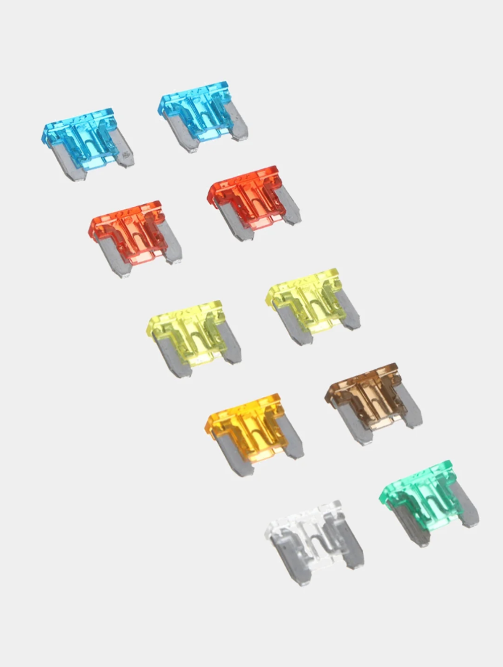 Предохранители Ермак Micro, 10 штук, 5-30 А