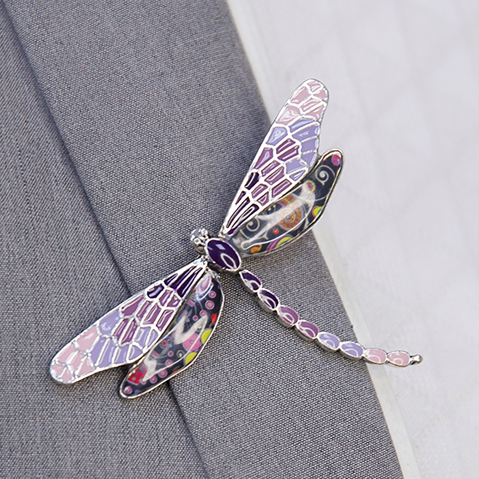 Брошь Shadore Стрекоза XZ0417.11 V/S