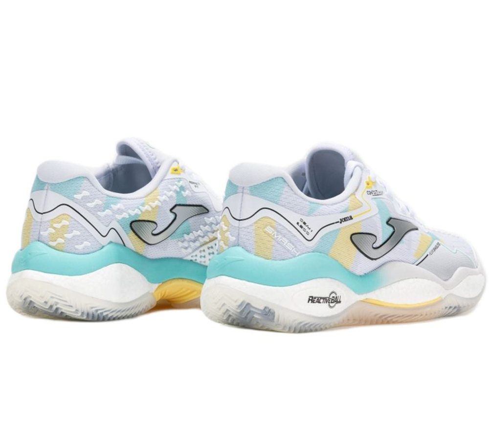 Женские кросовки для Padel Joma Smash Lady 2532 - white/blue