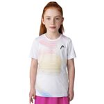 ОДЕЖДА ДЛЯ ТЕННИСА Девочки, Футболка HEAD TIE BREAK II  T SHIRT .