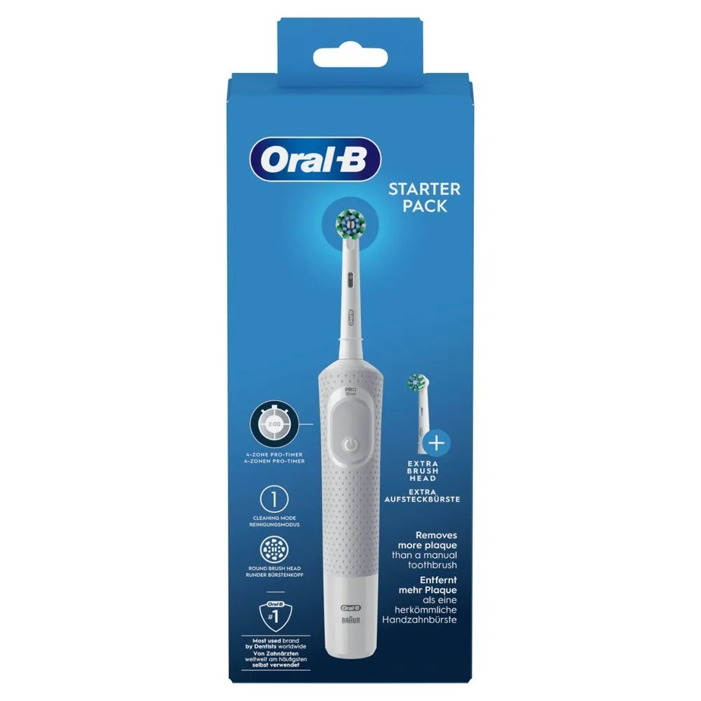 Электрическая зубная щетка Oral-B Vitality D100.423.1 Starter Pack