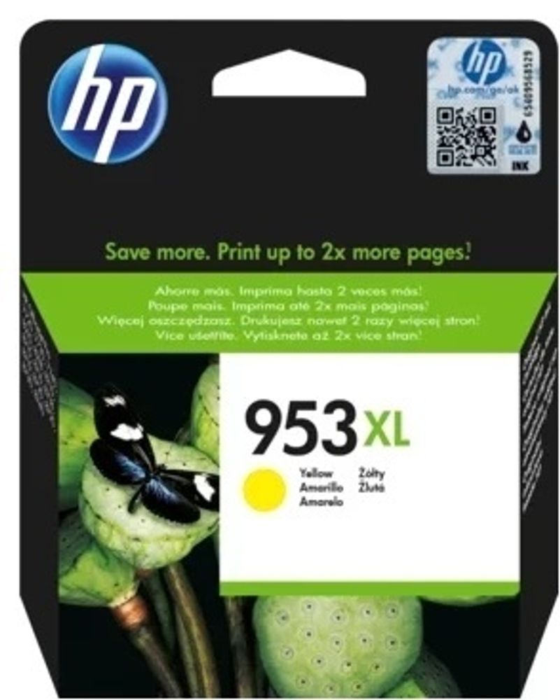 Картриджи HP F6U18AE желтый