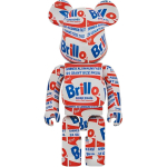Дизайнерские игрушки BE@RBRICK x Andy Warhol 1000%400%100% brillo7cm/28cm/70cm, Brillo
