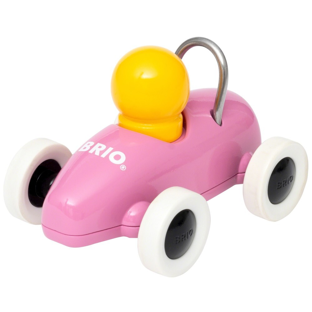 Brio - Розовая гоночная машинка Auto Pull and Release 30306 / артикул   30306 B  / GTIN 7312350303063