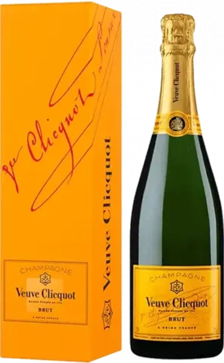 Шампанское Veuve Clicquot Brut, в подарочной упаковке, 0.75 л